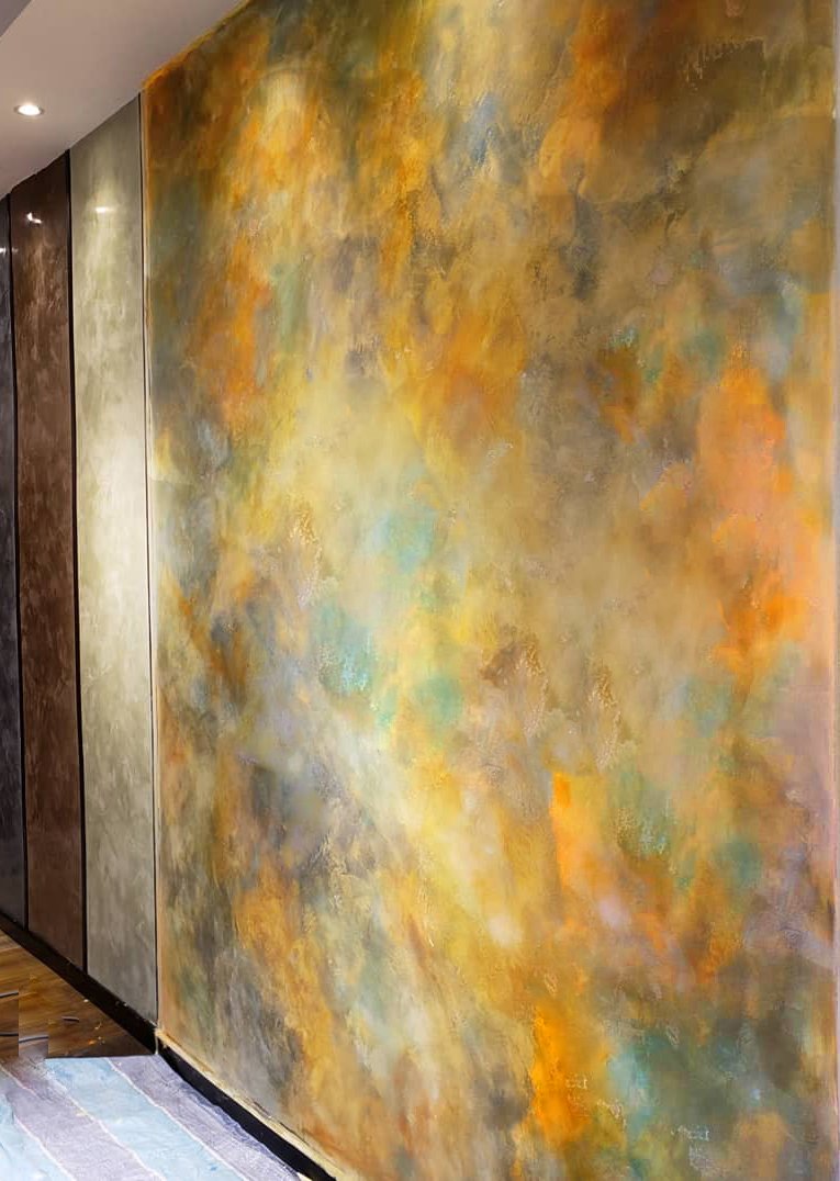 Lime Paint MULTIPLE COLOR ON CARRERA PLASTER Lime Paint MULTIPLE COLOR ON CARRERA PLASTER