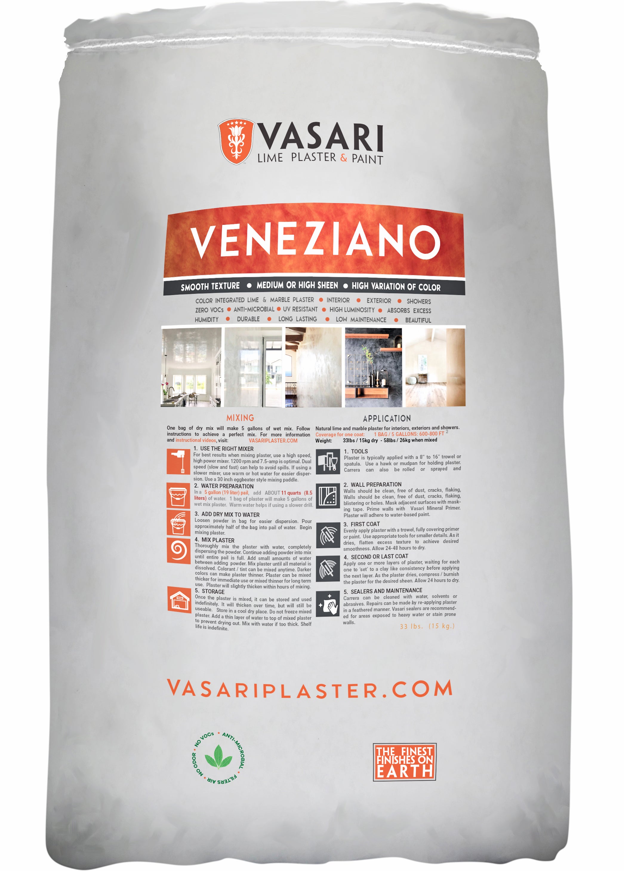 Vasari Lime Plaster & Paint