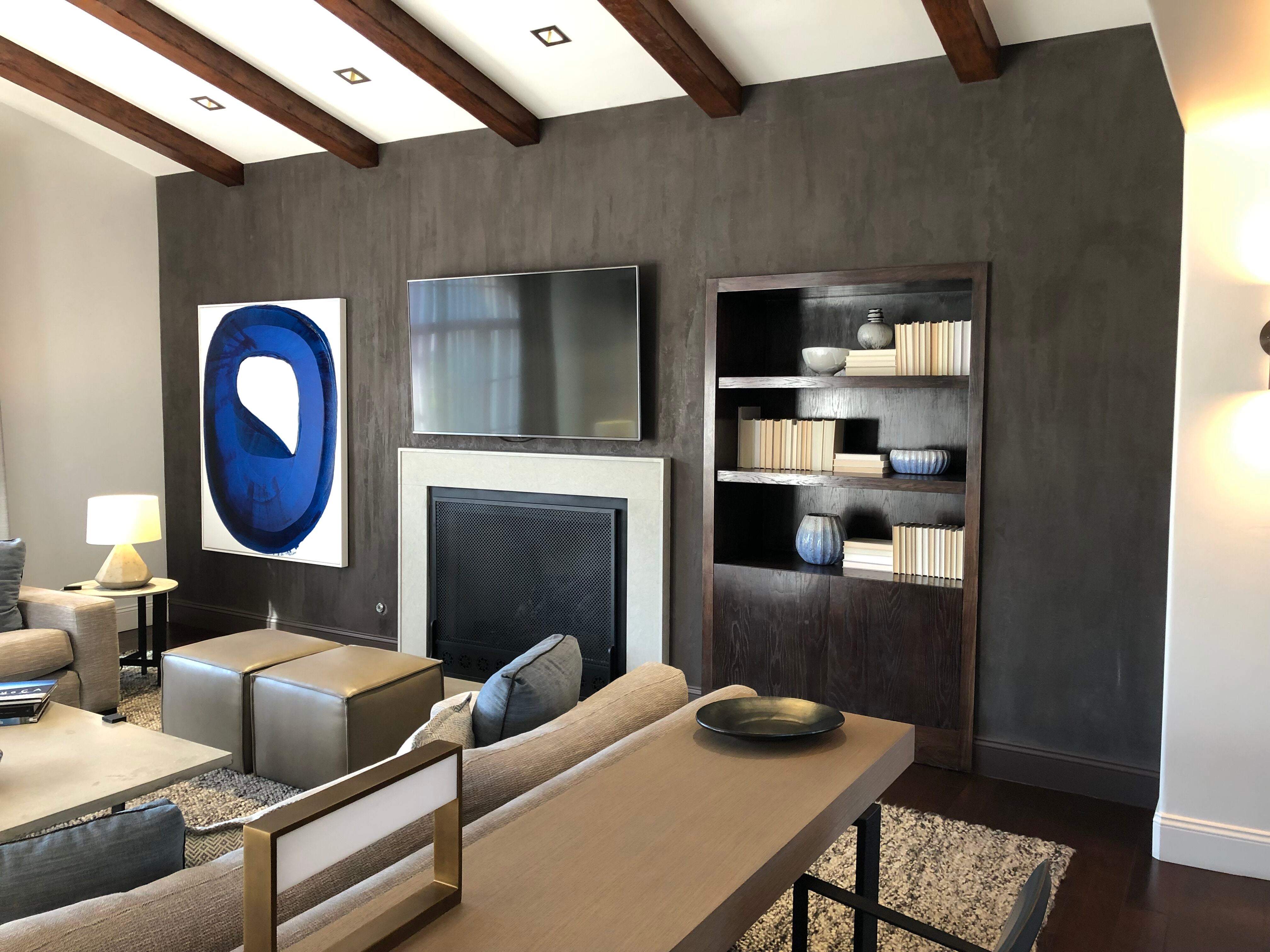 Marmorino Lime Plaster CHARCOAL Marmorino Lime Plaster CHARCOAL