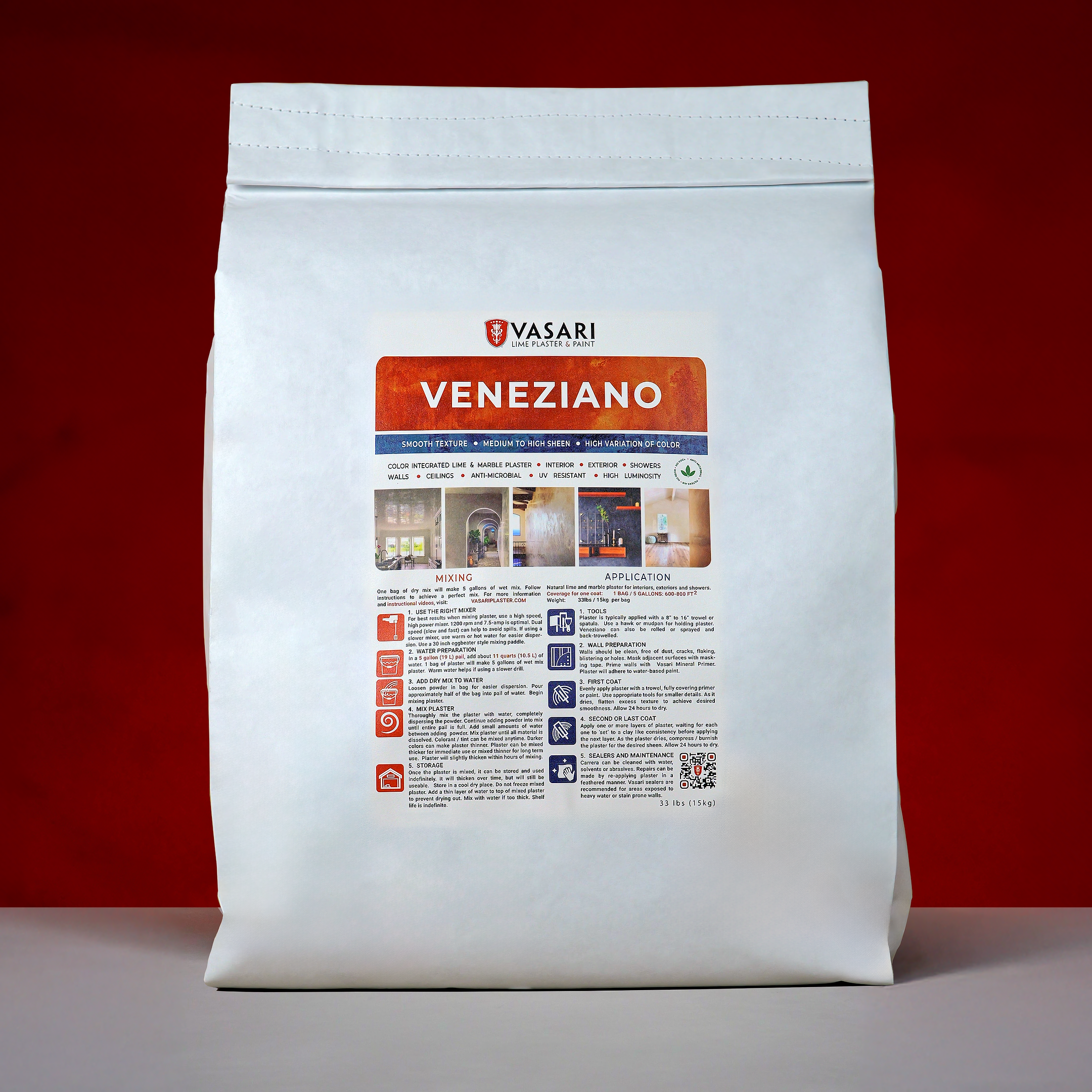 Vasari Lime Plaster & Paint