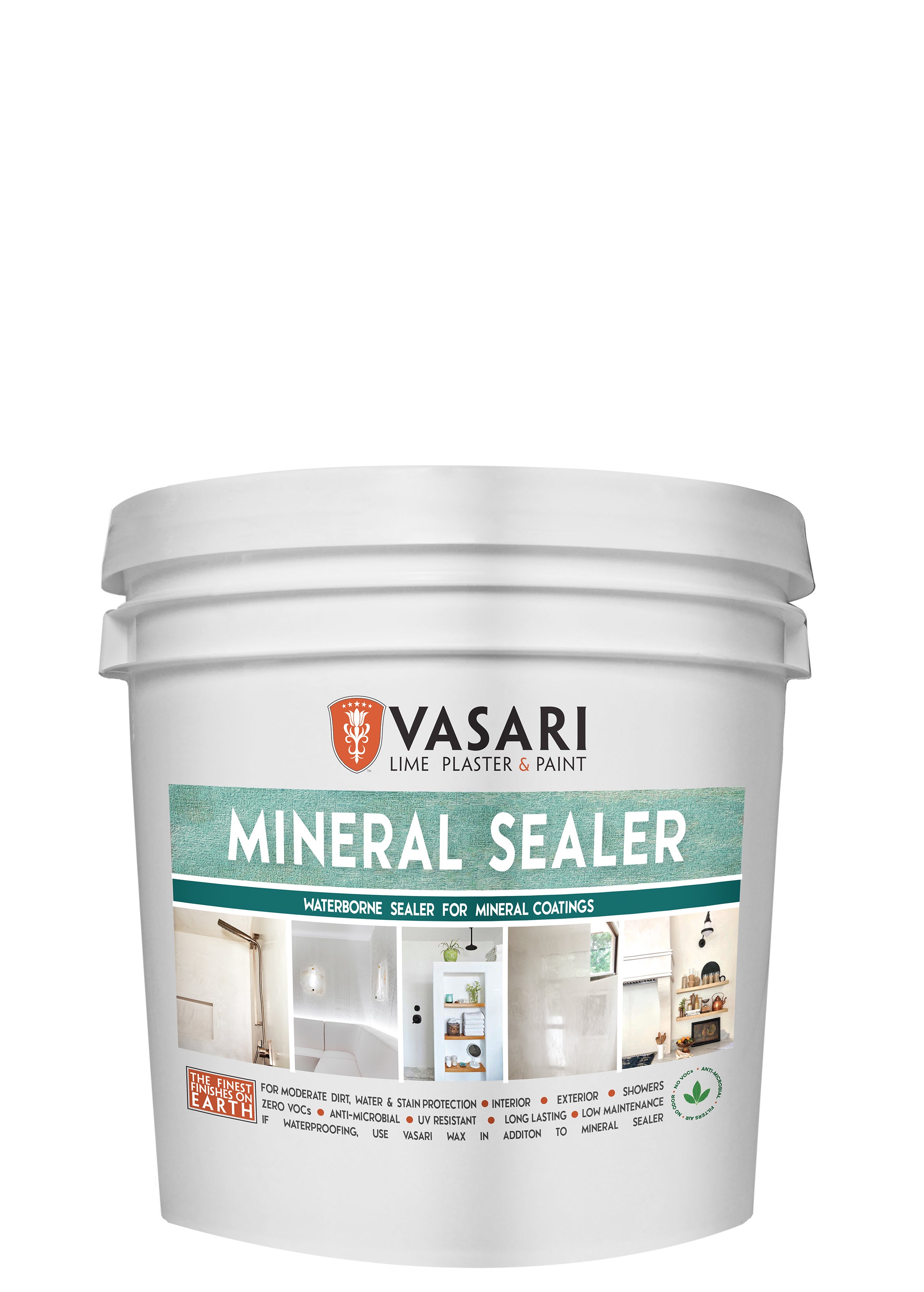 MINERAL SEALER - 1 GALLON  Vasari Lime Plaster & Paint